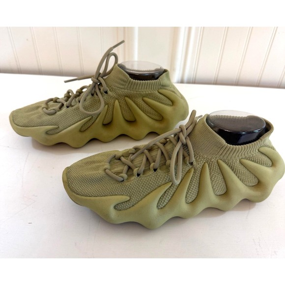 adidas Other - Adidas Yeezy 450 Shoes Mens Size 10.5 Green Sulfur Sneakers Made Germany GY4110